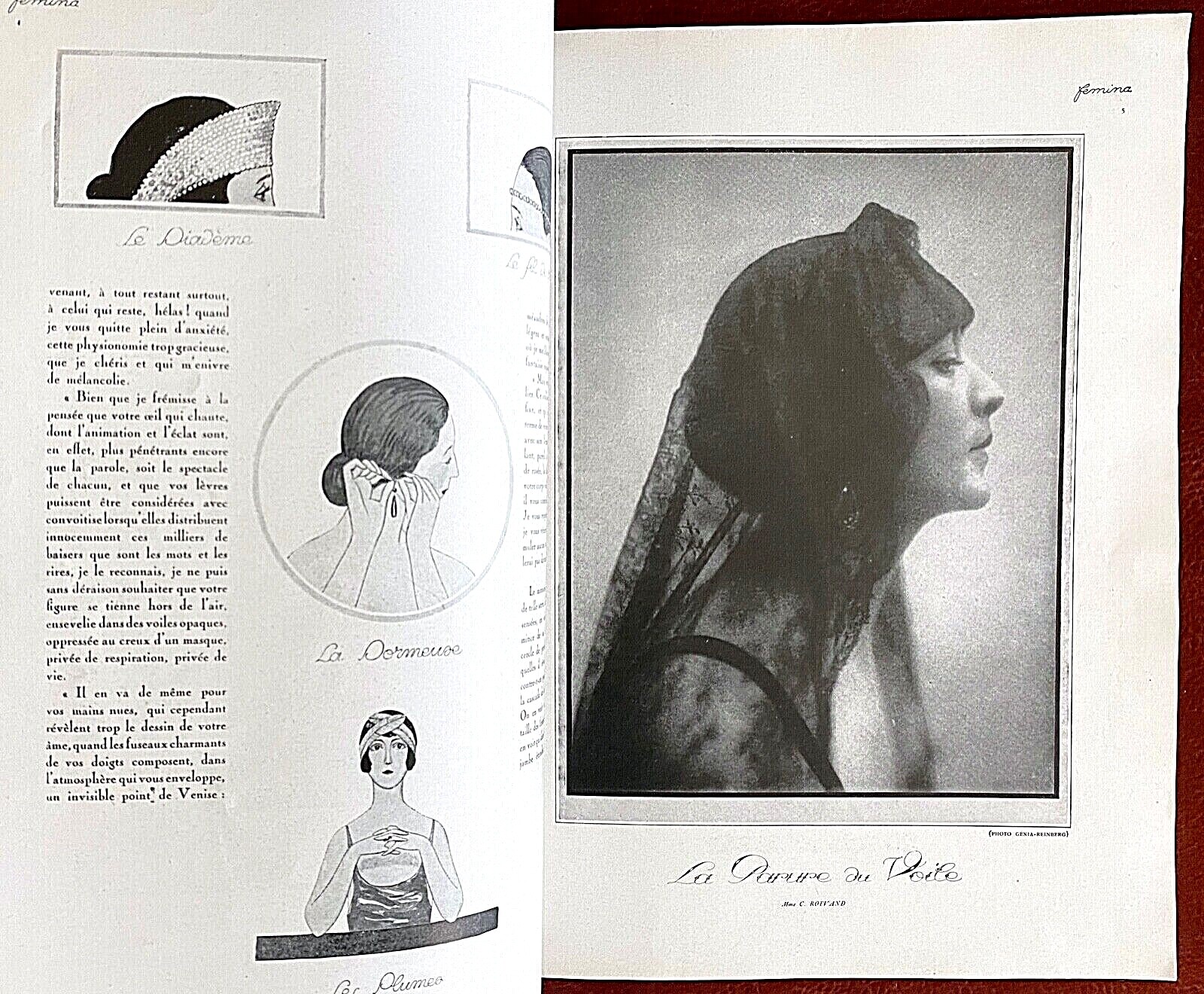 貴重戦前フランスファッション雑誌。FEMINA 1936年NOEL号 
