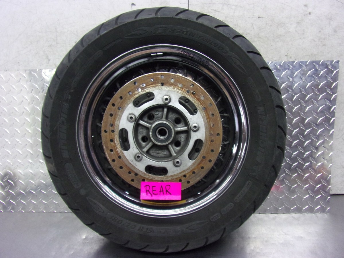 579 A KAWASAKI VULCAN CLASSIC VN 900 2009 OEM REAR WHEEL | eBay