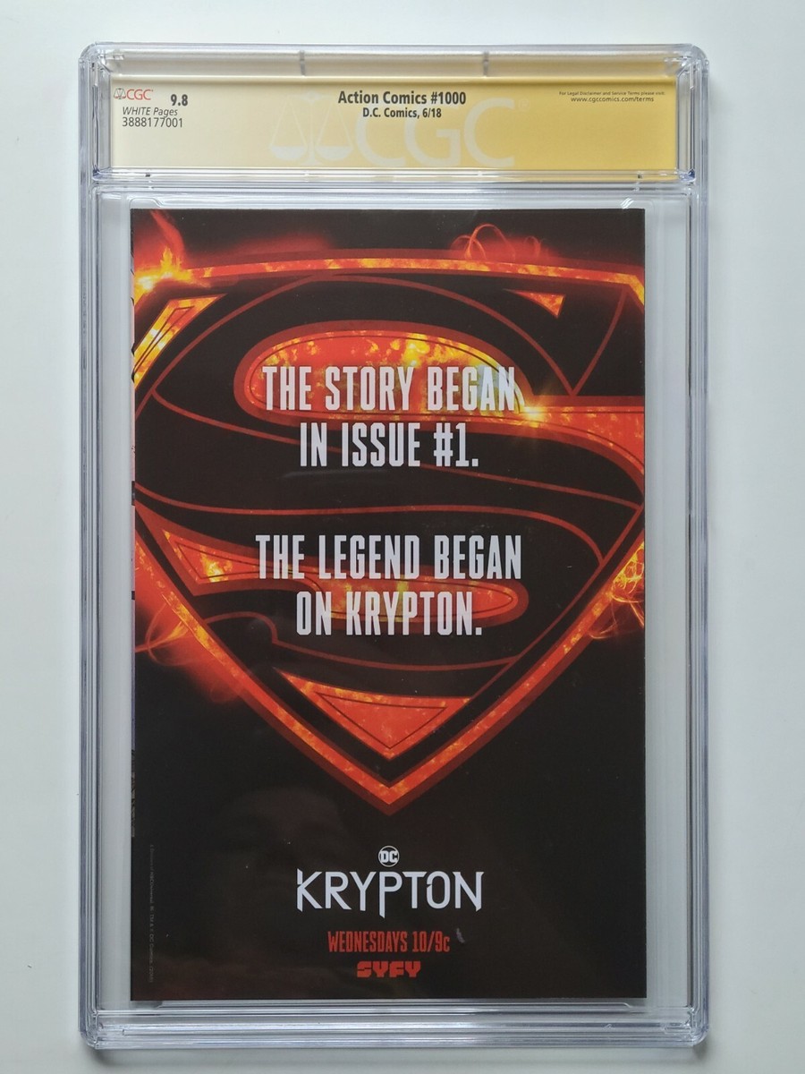 Action Comics #1000 原作者サイン入り スーパーマン アメコミ Amazon.com: Action Comics #1000: The Deluxe Edition