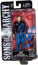 CHARLIE HUNNAM SIGNED SONS OF ANARCHY 6" ACTION FIGURE MEZCO JAX TELLER JSA