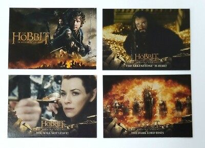 2016 Cryptozoic The Hobbit The Battle of the Five Armies Silver Foil You Pick !!