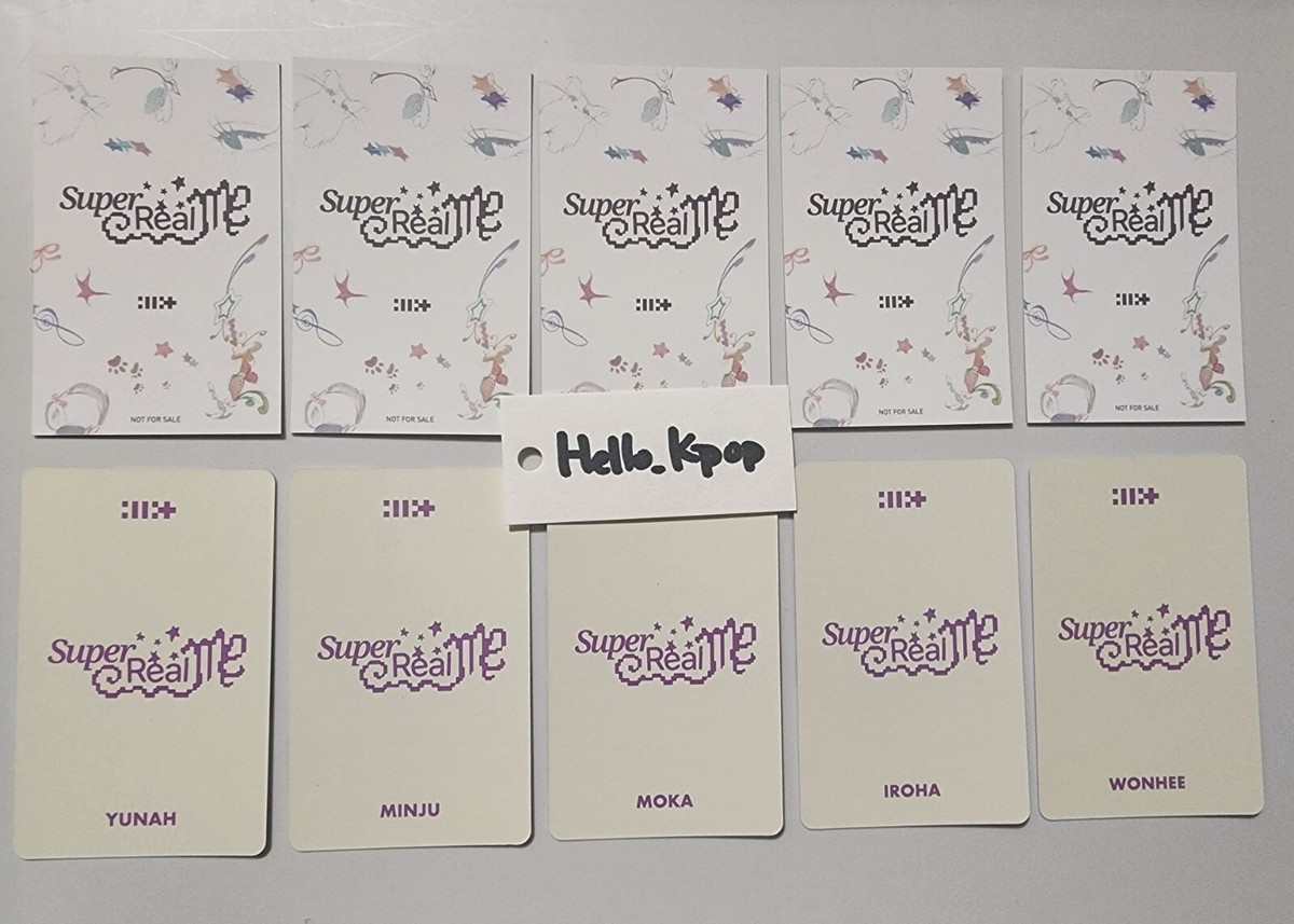 ILLIT SUPER REAL ME 1st Mini album Weverse Universal JAPAN