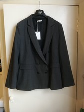 Bnwt Smart Grey Jacket Size Xl/14 Via Bovia