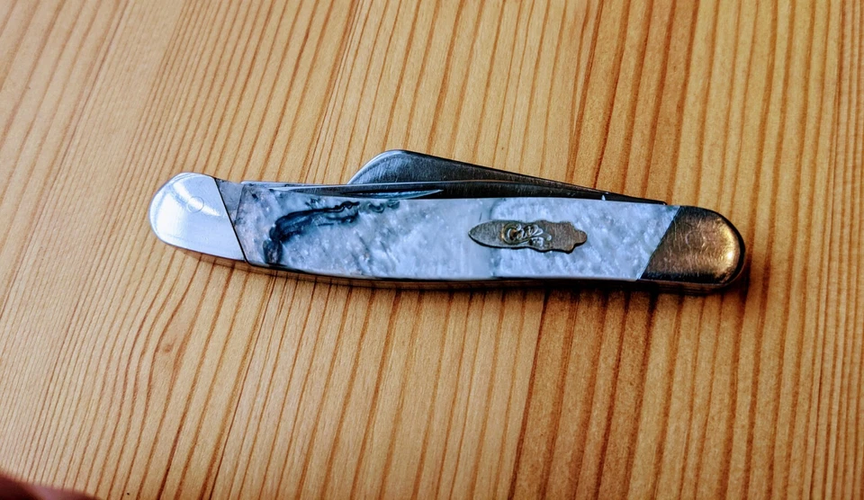 Case 9318 Medium Stockman Ivory Quartz 1 of Only 2500 Made! Slant Bolster Series - Image 4 of 4