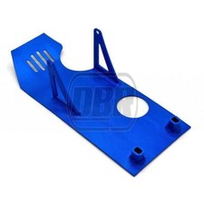 Pit Bike Alloy Sump Guard Blue Skid Bash Plate Engine Protector Dirt Under Tray