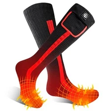 Heated Socks for Women Men Rechargeable Electric Heating Thermic Socks Winter
