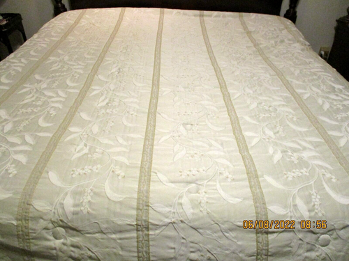 CROSCILL Luxury 4 Piece KING COMFORTER 