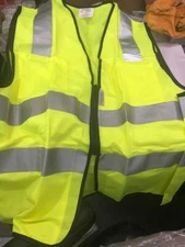 3 x RADIANS  TYPE R-CLASS 2 MESH SAFETY VEST RADWEAR SIZE XL new.