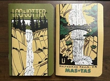 Log + Jotter  Dot Graph Notebook Set Of 2 Top Of Multnomah - Benson Bridge  2023