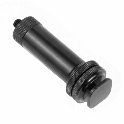 FEICHAO 1/4" Screw Cold Shoe Tripod Mount to LED Flash Hot Shoe Screw Adapter - Bild 4 von 10