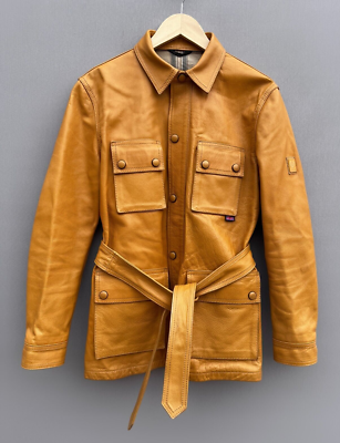 Rare Women's BELSTAFF TRIALMASTER PANTHER Belted