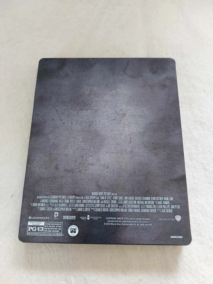 Hombre de Acero Blu Ray + DVD + Steelbook Digital UV Foto 2 de 3