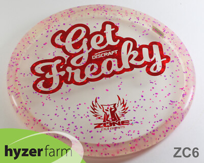 Discraft GET FREAKY ZFLX CONFETTI ZONE *pick weight/color* Hyzer