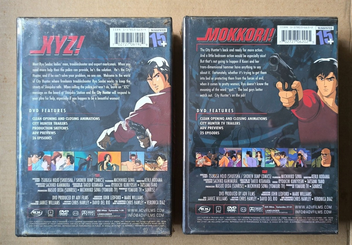 City Hunter TV Season One: Collection Two (DVD, 2003, 5-Disc