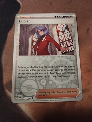 Lucian 157/167 Sv06: Twilight Masquerade Reverse Holo-NM