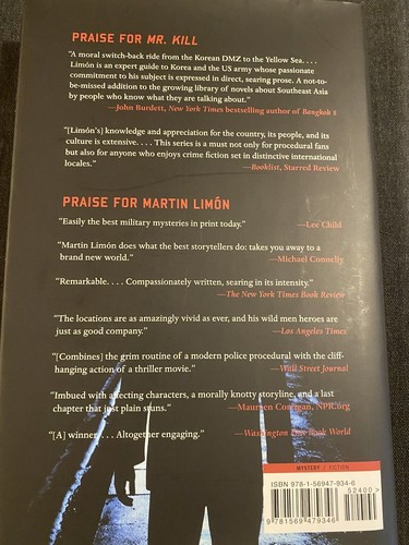 Mr. Kill by Martin Limon Signed 1st Like New Sueno and Bascom Hardcover 2011 - Picture 4 of 5