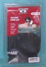 LIfeguard Silicone Swim Cap - 10 /Adults - New in Package