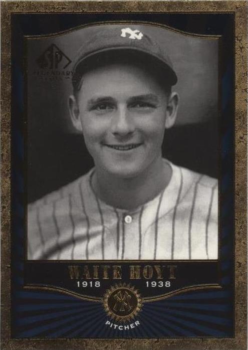 2001 SP Legendary Cuts - Waite Hoyt #88 - 1 of 1