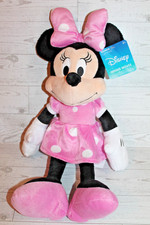 Kohl's Cares 17" Disney Minnie Mouse Pink Dress Plush Stuffed Animal Toy NEW
