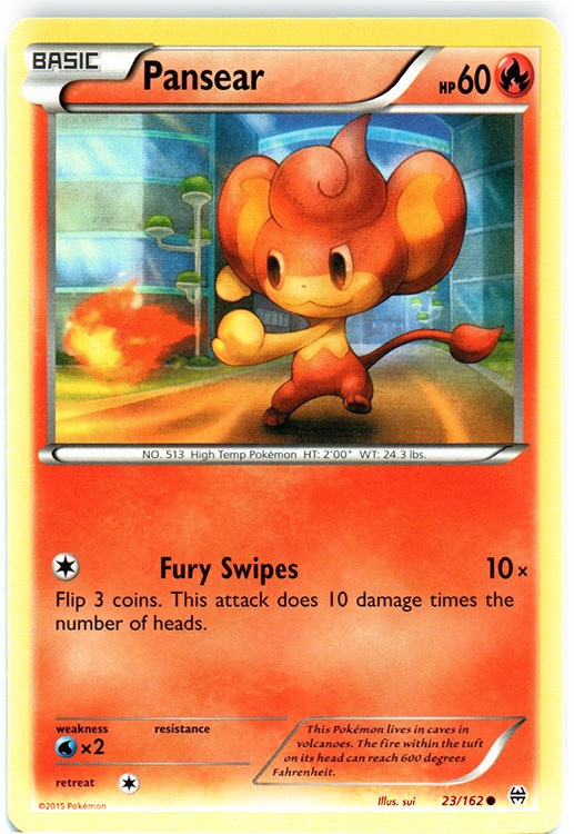 Pansear - 23/162 - Common - Lightly Played - BREAKThrough