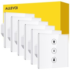 ALLEVOI Rolladenschalter Wlan 6 Stück Kompat...