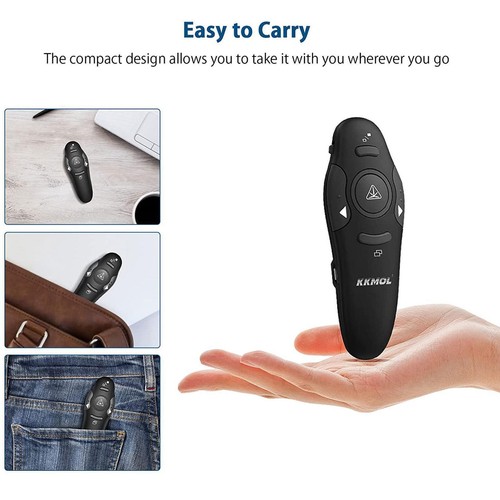 Wireless Presenter 2.4GHz PPT Pen Powerpoint Clicker YK92H Remote Control Y6K1 - Picture 7 of 11