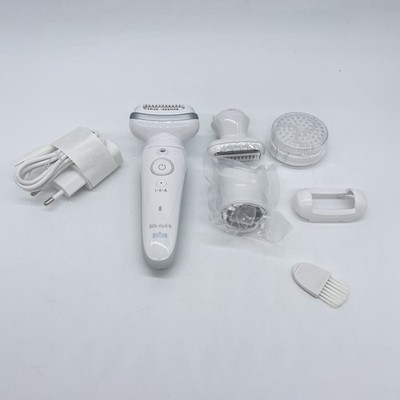 Braun Silk-épil 9 SkinSpa All-in-One Set, Epilierer Damen / Haarentferner für la