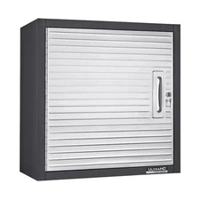 Seville Classics UltraHD Wall Storage Cabinet, 24" W x 12" D x 28" H