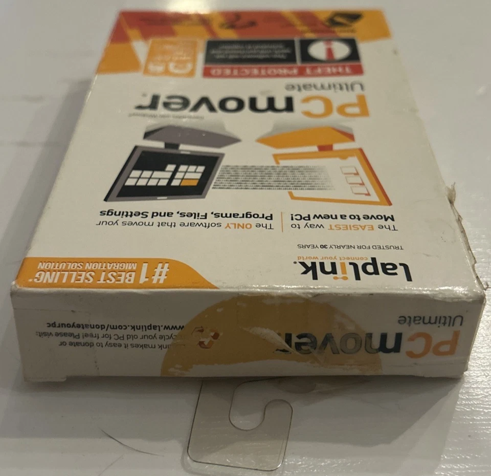 Laplink PCmover Ultimate 1 Use Includes SuperSpeed USB 3.0 Cable (Opened Box) - Image 4 of 4