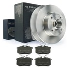 Bremsscheiben Lager ABS-Ring Bremsbeläge hinten für Renault Clio Megane Modus