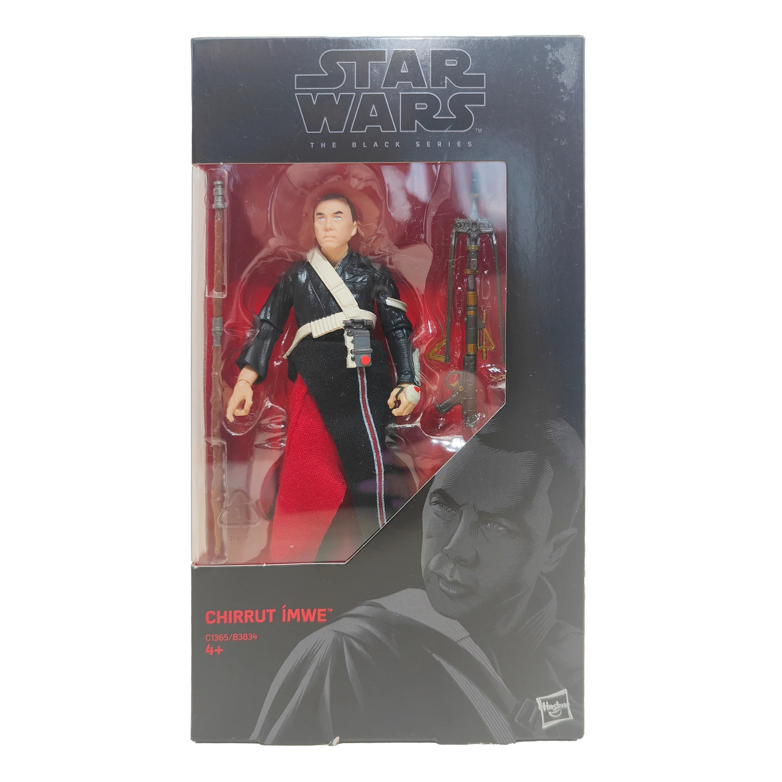 Star Wars Black Series Chirrut Imwe Hasbro Action Figure 2016 15cm