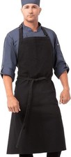 Chef Works Unisex Rockford Chefs Bib Apron