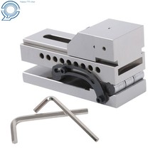 3" Bench Vise Clamping Milling Jaw Toolmaker Sine Vise Grinding Ground Steel