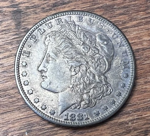 1881 “ S” Morgan Silver Dollar