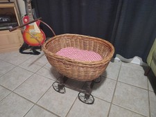   Antique Baby Stroller Childrens Doll Carriage Vintage 1930s 1940s