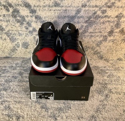 Buy Size 9.5 - Jordan 1 Low Bred Toe online | eBay