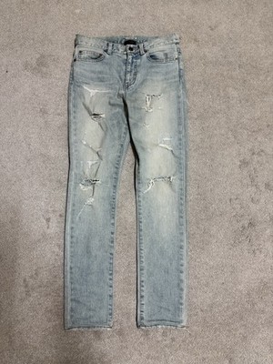 Saint Laurent Paris FW16 D05 Crash Denim