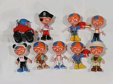 Jazwares Blippi Figure Lot X 9 Action Toys