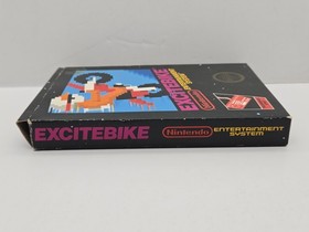 1986 Nintendo NES Excitebike Rev-A - No Hang Tab Box CIB