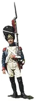 36222 - French Imperial Guard Standing at Support - Napoleonic - W Britain