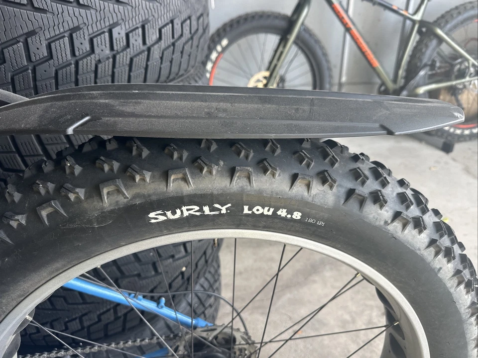 MEDIANO Surly Ice Cream Truck Fat Bike 26" Salsa/Payaso Zapato Ruedas Bud/Lou 4.8" Foto 2 de 4