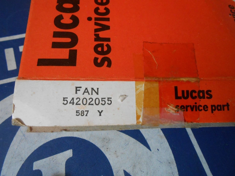 NOS Lucas Alternator Fan 1969-1974 Triumph TR6 Spitfire GT6 Stag 54202055 - Image 2 of 4