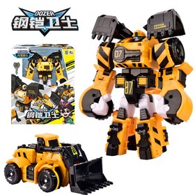 Tobot V Galaxy Detective Car Transform Robot Dozer Golden Edition No Box