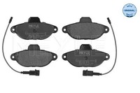 Meyle 025 214 3616 Bremsbelagsatz, Scheibenbremse Passend FüR Fiat Ford