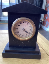 Antique Slate desk  Clock (non working restoration project)