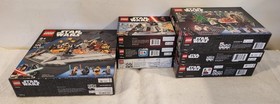LEGO Star Wars (x7) 40658 75132 75166 75267 75324 75334 75386 New Sealed Retired