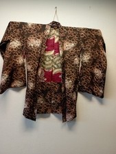 Japanese silk kimono haori length cm.93