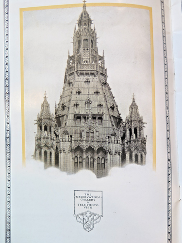 1923 The Cathedral Of Commerce Woolworth Bldg NY Souvenir Booklet VG Condition - 第 4/9 張圖片
