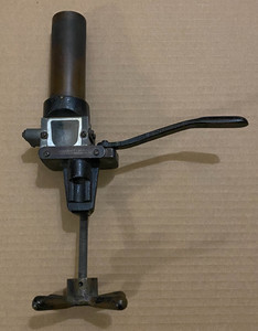 BELDING & MULL POWDER MEASURE CAST IRON BRASS TUBE HL P56-1