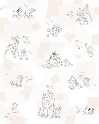 Disney Tiere Baby Schlafzimmer Thema Tapete Wandbild 198x279cm Groß Kinderzimmer